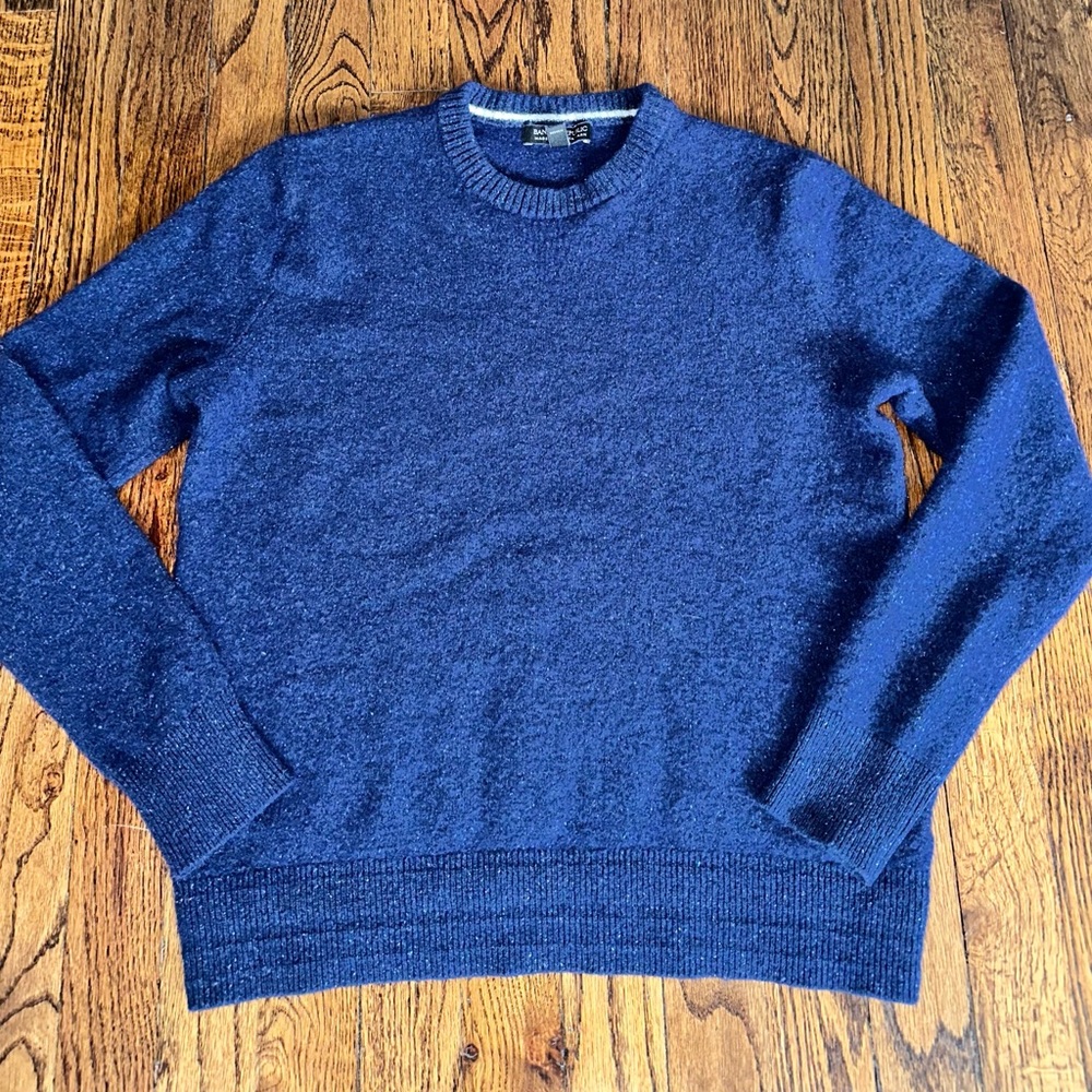 GAP Wool & Silk Mix Crewneck Sweater Medium M